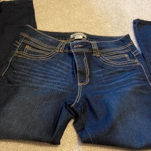 Democracy jeans.  Jeggings fit size 12